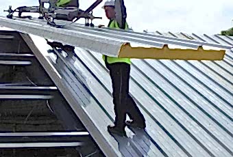 Sandwich Panel Çatı Kaplama
